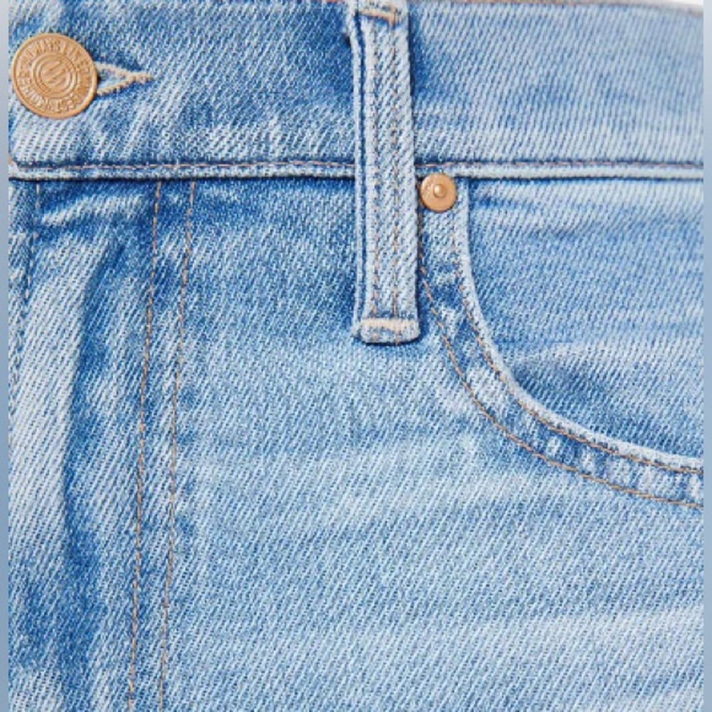 MOTHER The Rambler Ankle Straight Leg Jeans (Look Ma No Hands) - Picture 5 of 14